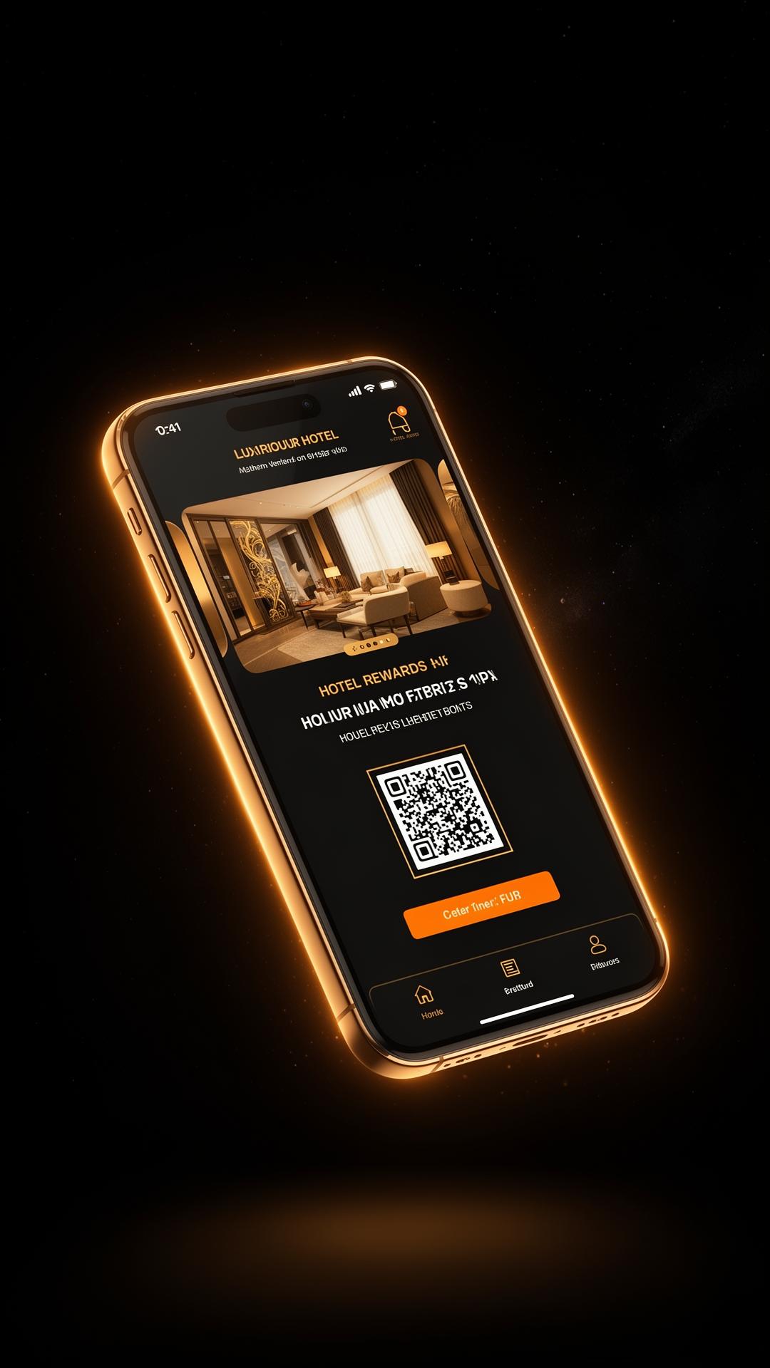 App Valtiq Rewards Club mostrando QR de identificación on the go